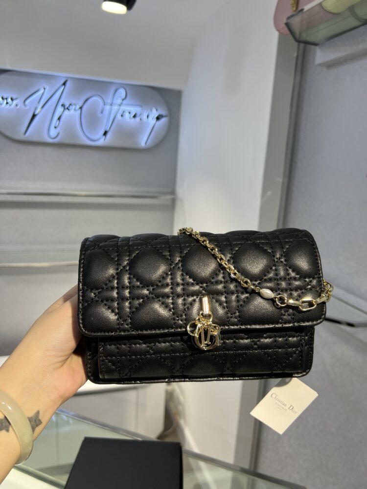 Miss Dior Chain Pouch 19.5/12.5/5.5cm 6/10 - Hình ảnh 9