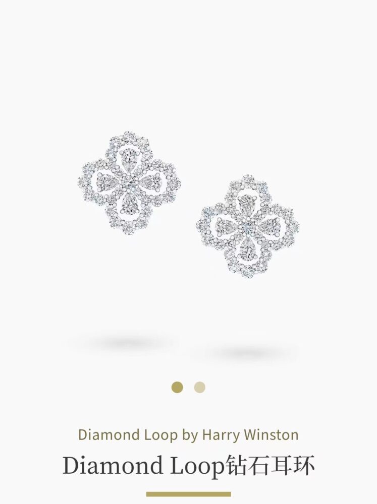 Bông Tai Harry Winston 9881600 - Hình ảnh 8