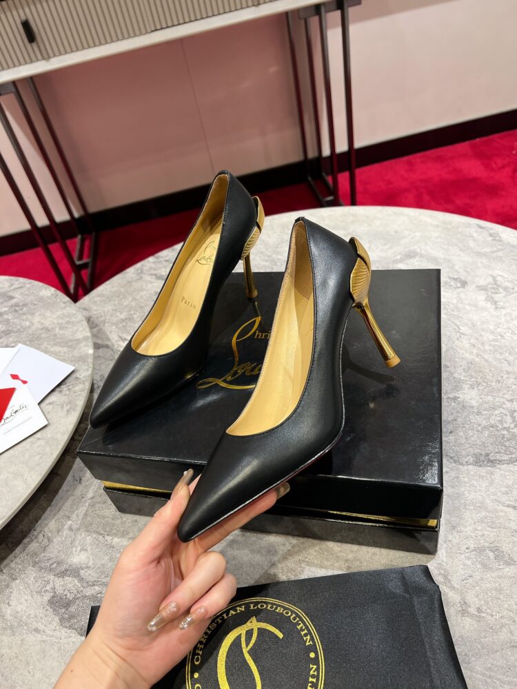 Guốc Louboutin FA821900 H8.5 35/40 - Hình ảnh 4