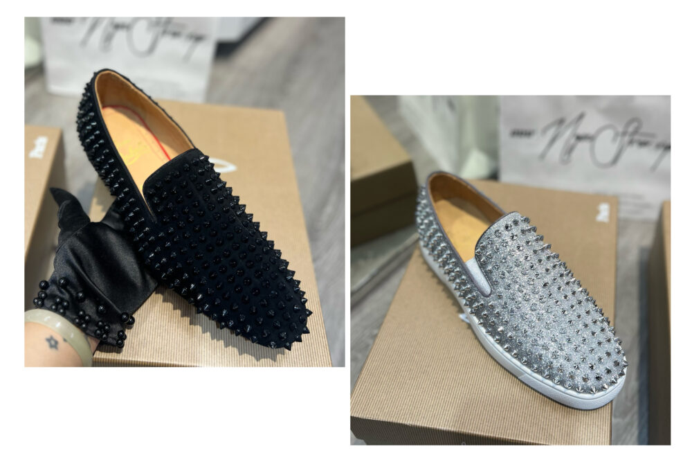 Giày nam Louboutin Vip trả KH