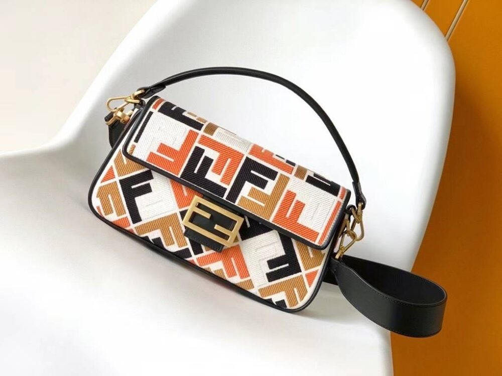 Fendi Baguette 27x6x15cm - Hình ảnh 9