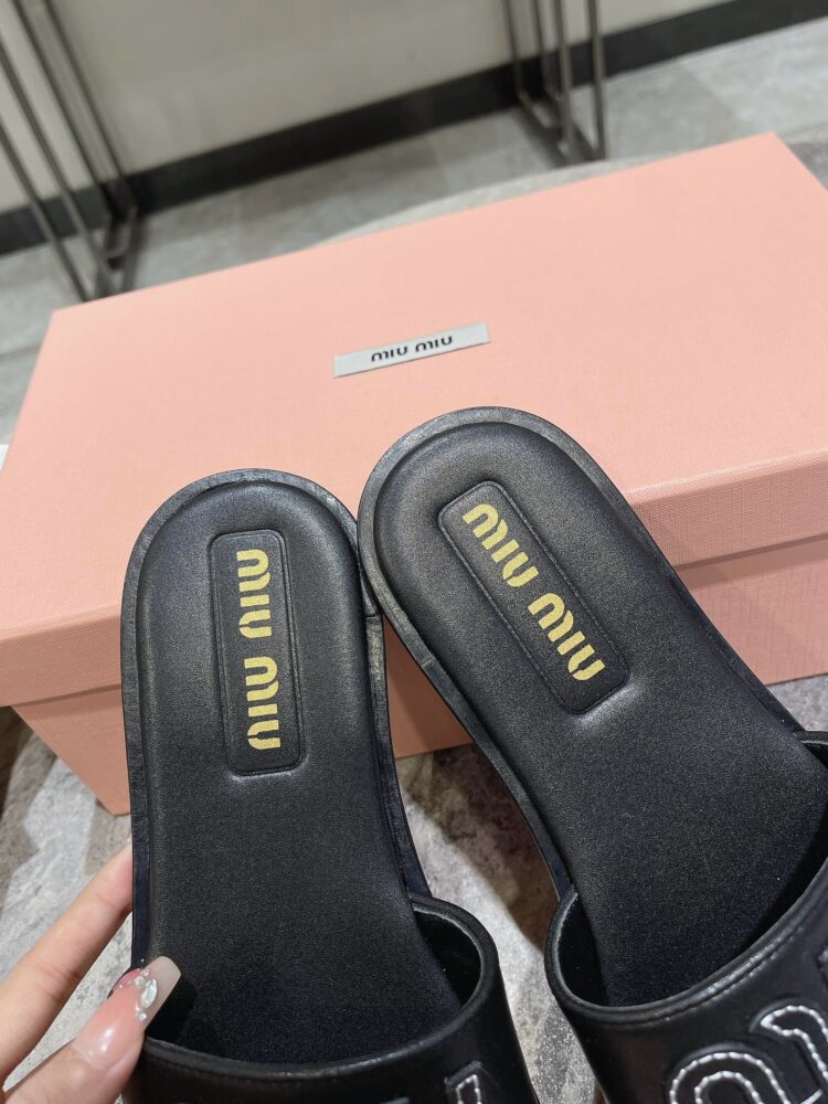 Dép Miumiu FA821800  34/40 - Hình ảnh 4