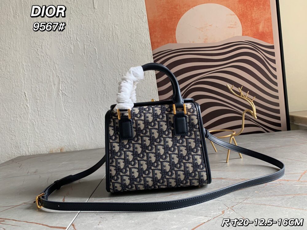 6/10 Dior Boston 20x12.5x16cm - Hình ảnh 4