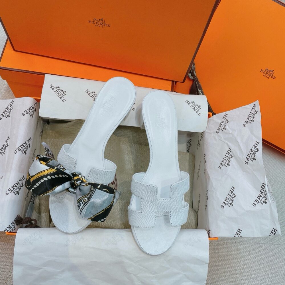 Guốc Hermes 3331800 34/40 - Hình ảnh 11