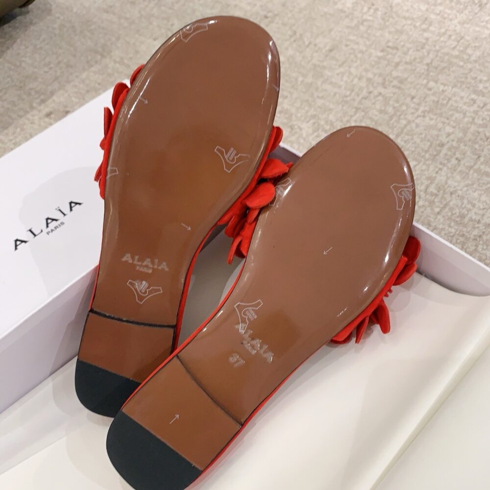 Dép Alaia 30341900 34/40 - Hình ảnh 8