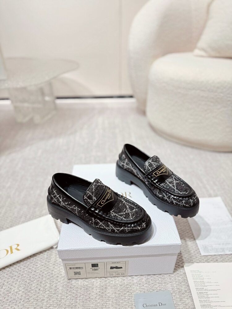 Giày Loafers D• ior 10312200 35/40 - Hình ảnh 10