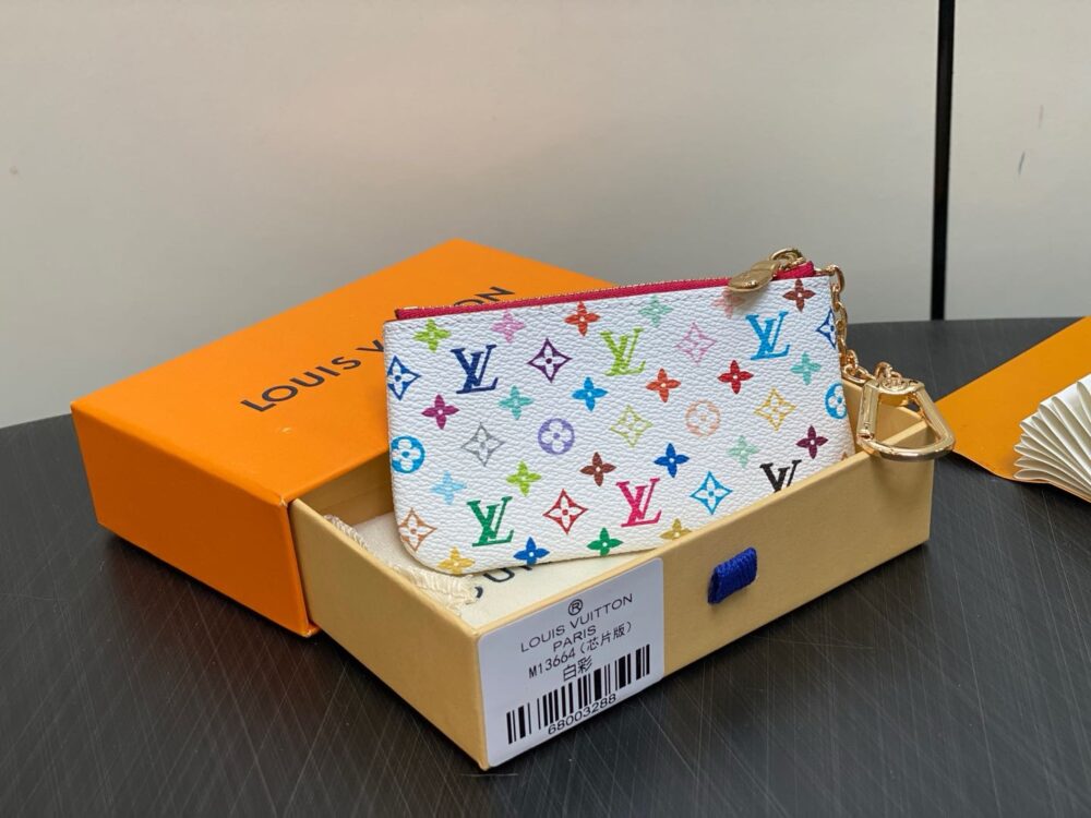 Ví vuông L• V x TM Multicolor Pochette M13664 12x7x1.5cm - Hình ảnh 3