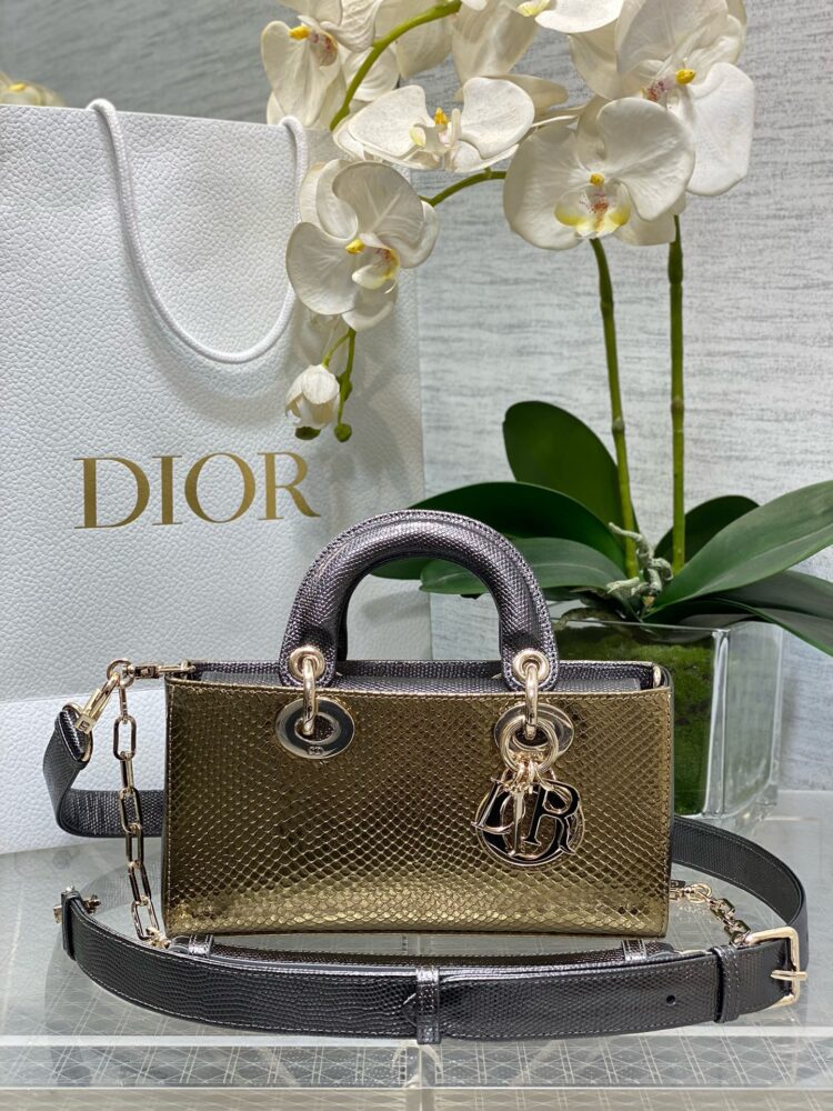 Túi D• ior Djoy python da trăn 22cm