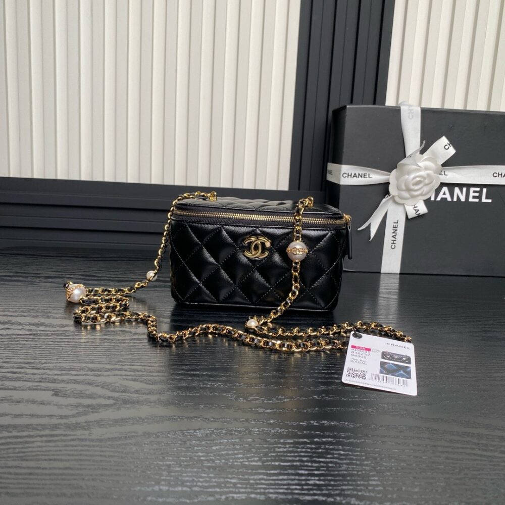 Túi C• hanel Vanity AP4285 17cm