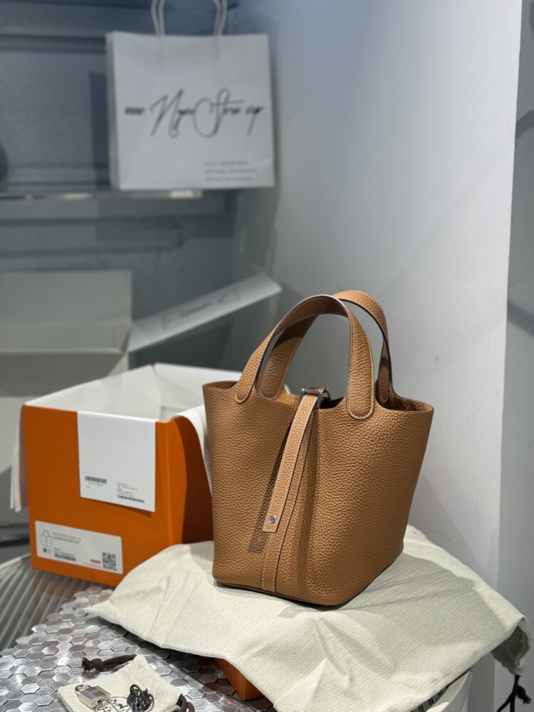 ORD Trả KH- V i p Túi H• ermes Picotin 18 Clemence Gold
