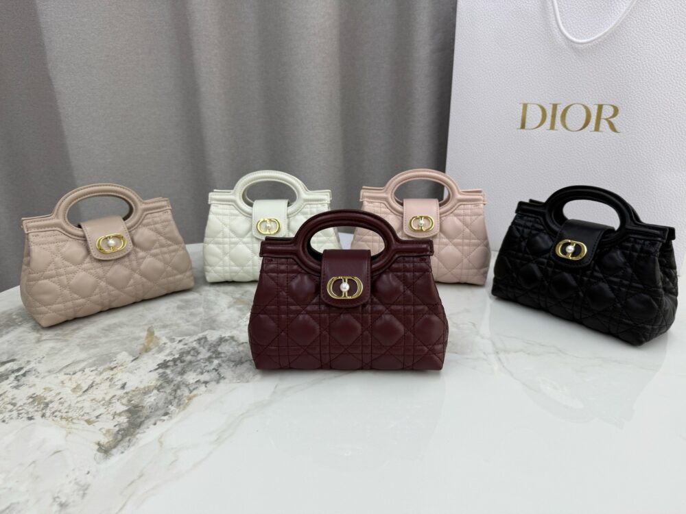 Túi D• ior Jolie Top Handle 18.5x13x8.5cm