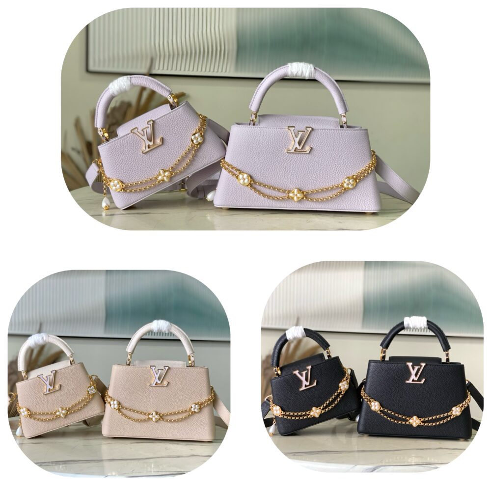 Túi L• V Capucines M25476 M15117 M25903 21cm 27cm 30cm