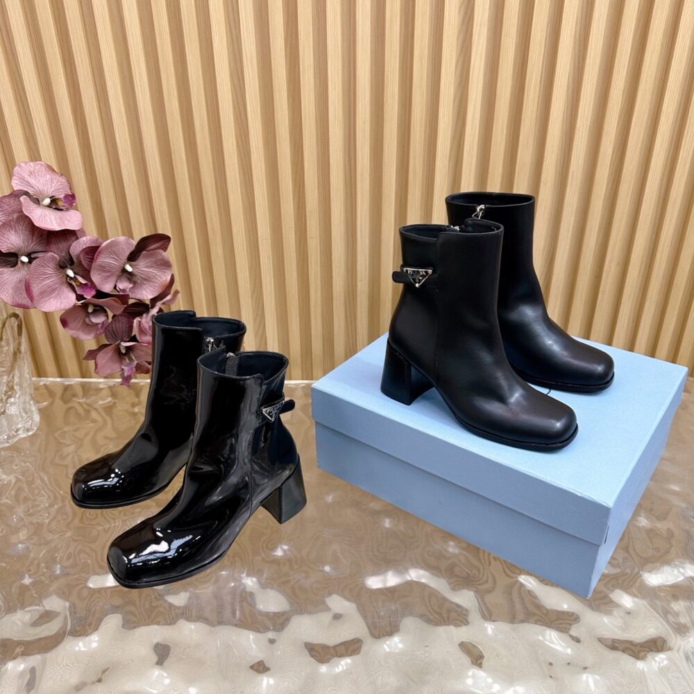 Boots cổ thấp P• rada 10312340 35/41 H6.5