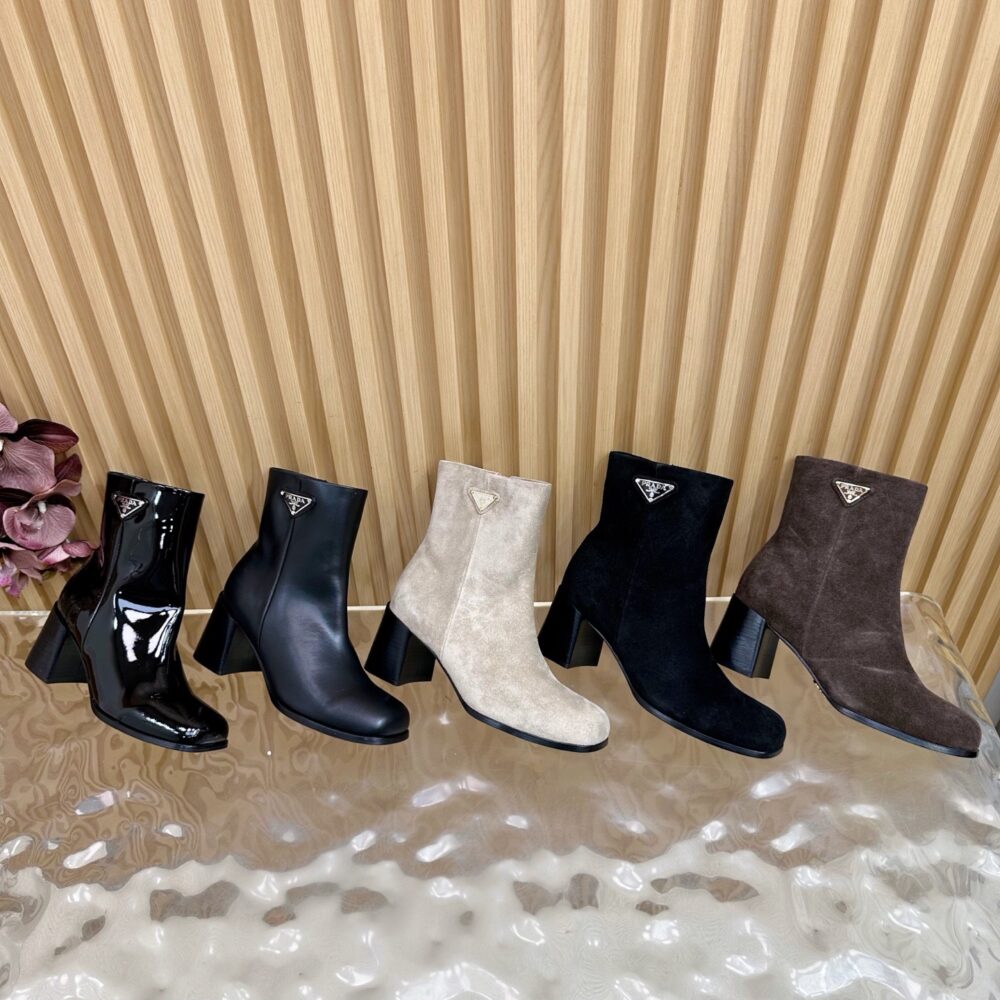 Boots cổ thấp P• rada 10312340 35/41 H6.5