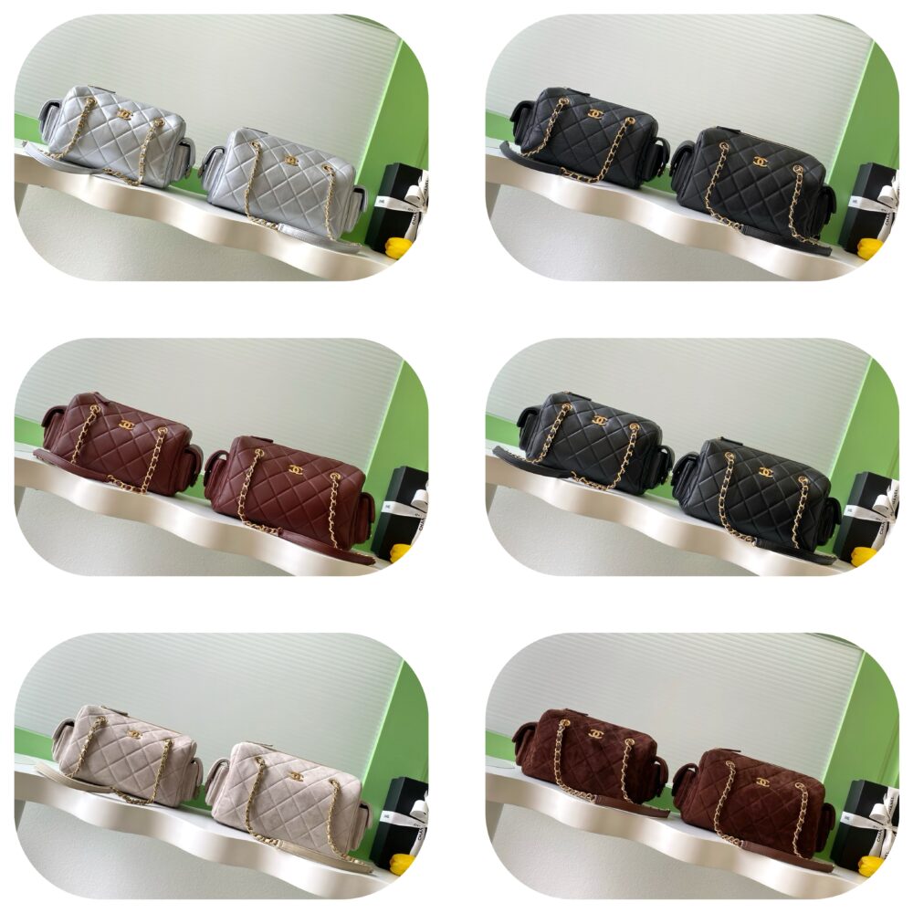 Túi C• hanel 25K As5792 24x15.5x11.5cm / As5791 27x18.5x13.5cm