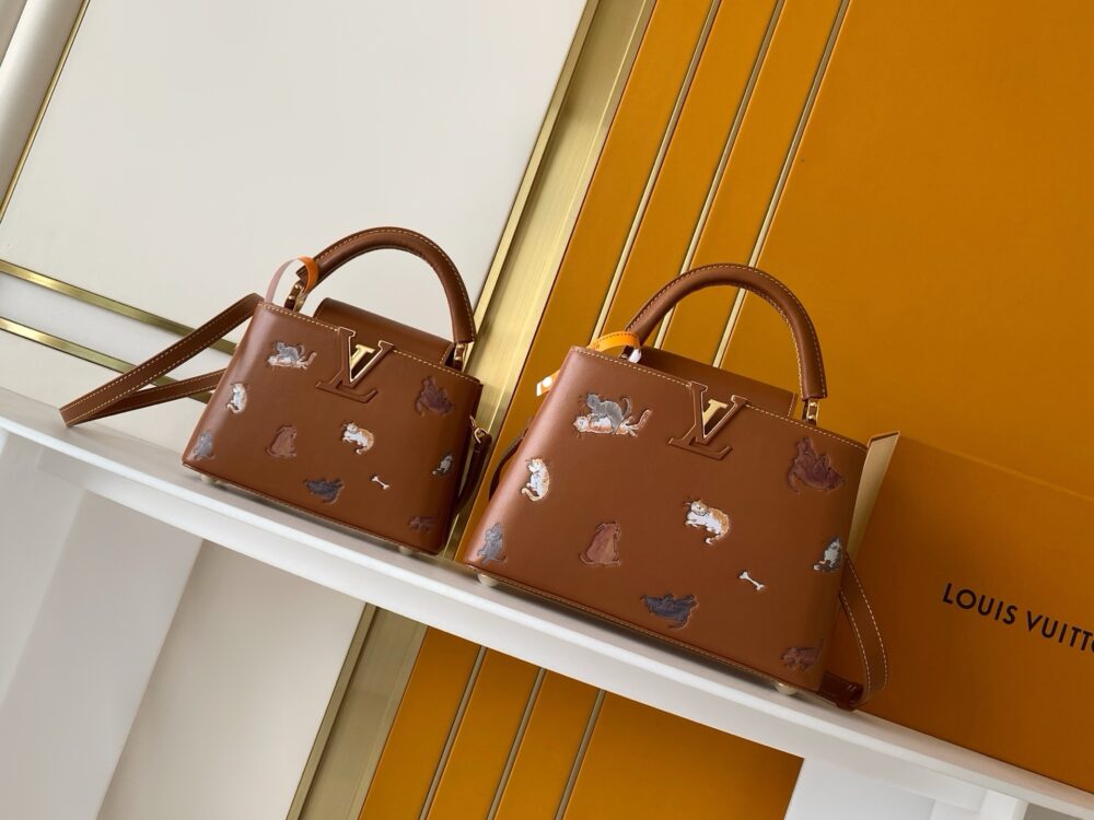 Túi L• V Capucines Travels With Grace Coddington 27cm