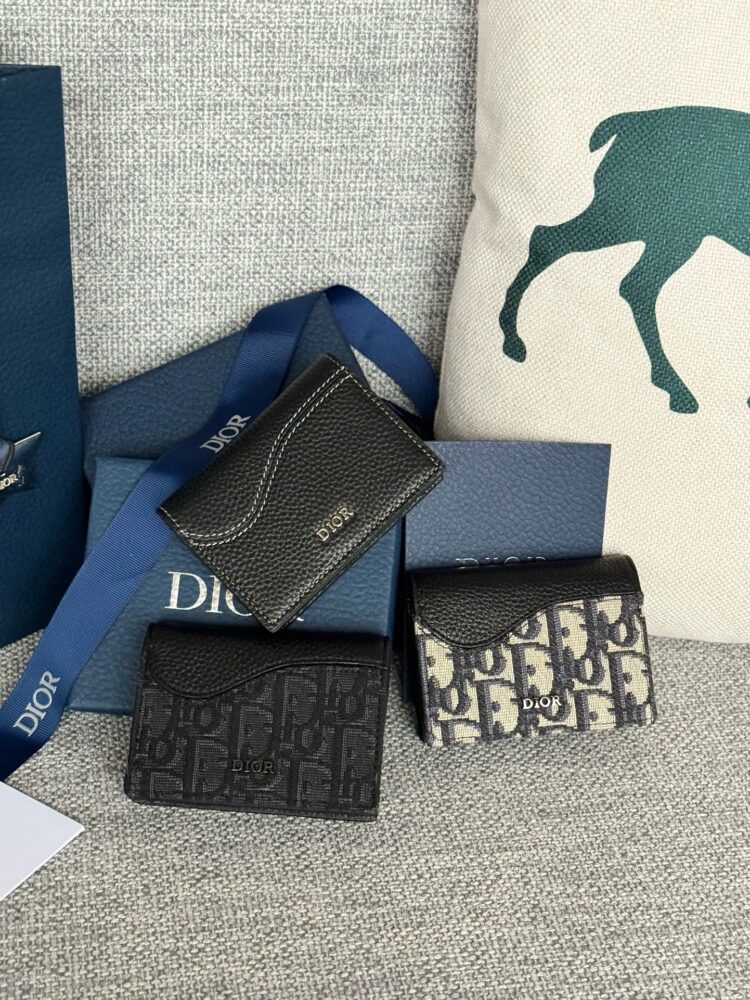 Ví D• ior cardholder 10x6.8x1.2cm