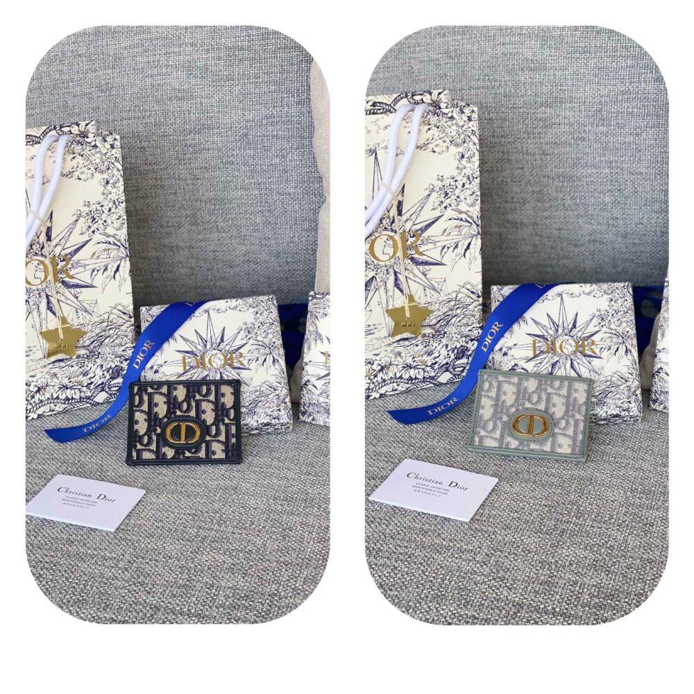 Ví D• ior cardholder 10x7.5x0.5cm