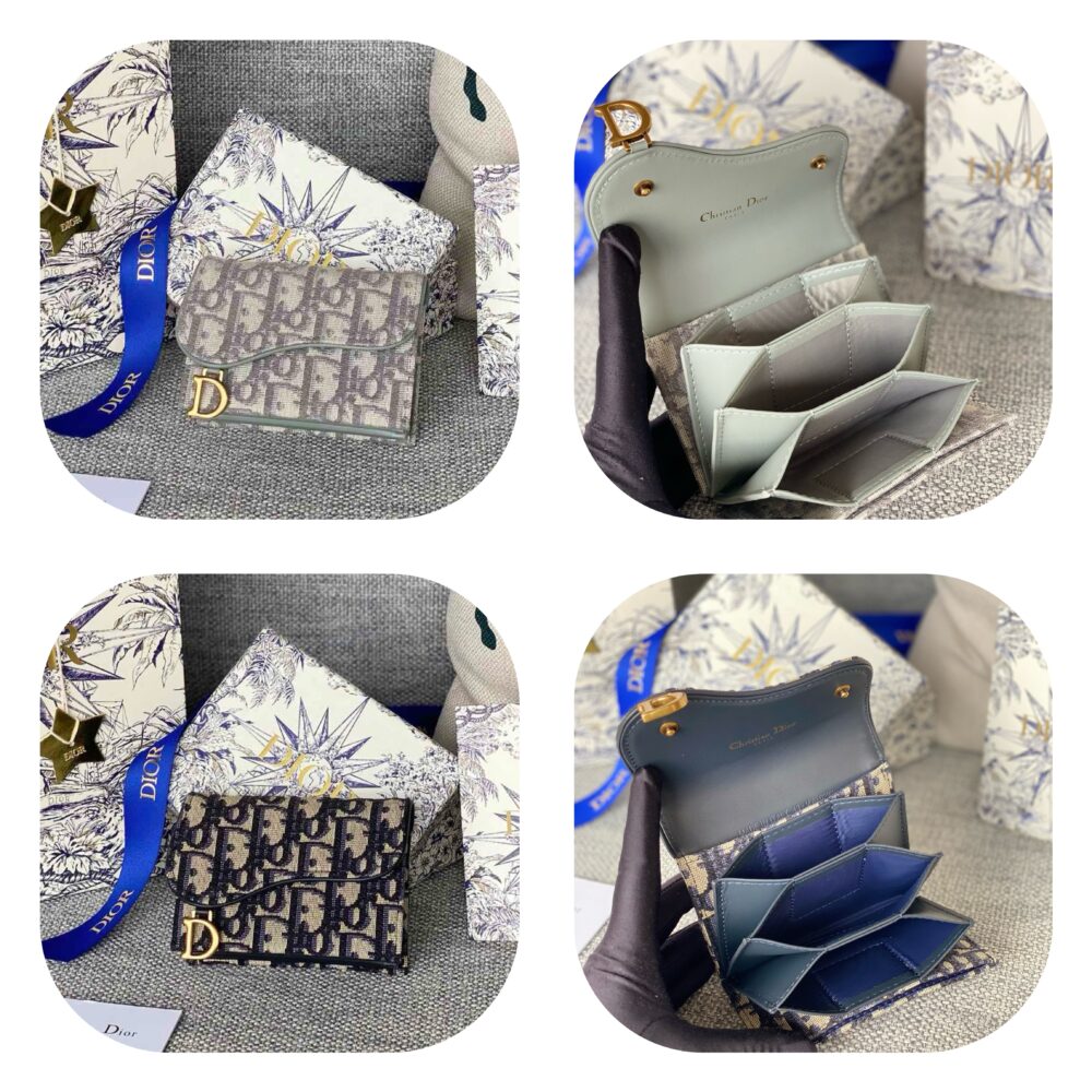 Ví D• ior cardholder 11x7x3cm