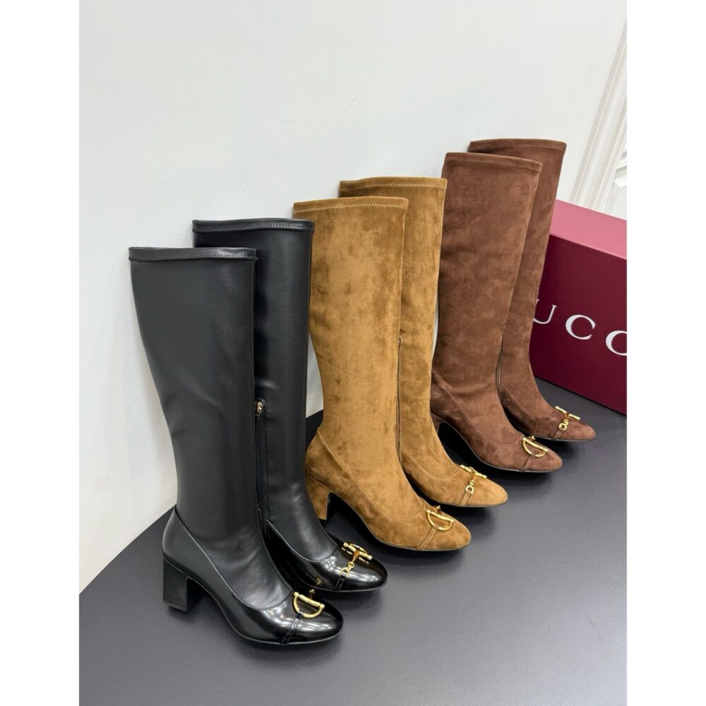Boots cổ cao G• ucci 40312900 35/42 H6.5