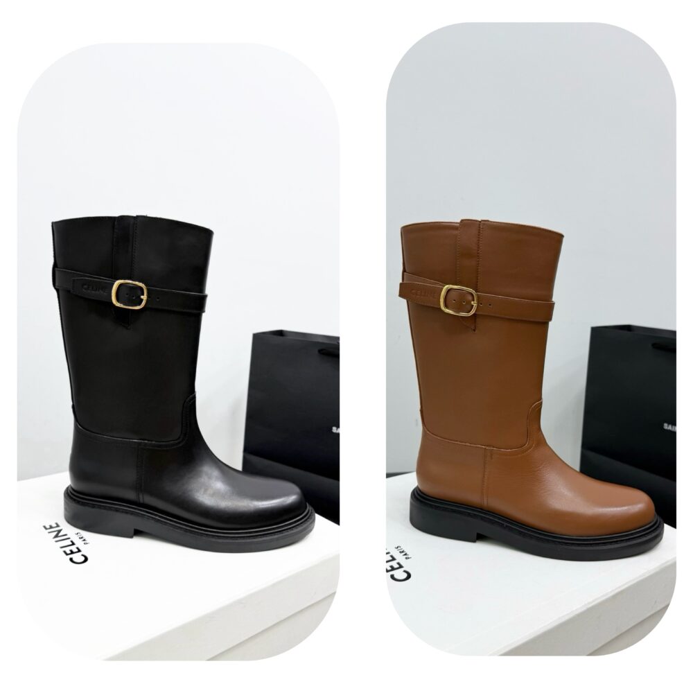 Boots cổ nhỡ C• eline 40313000 35/41