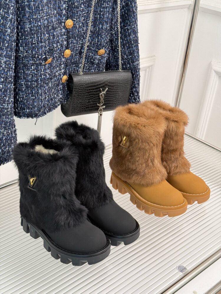 Boots cổ lông L• V FA2880 35/40