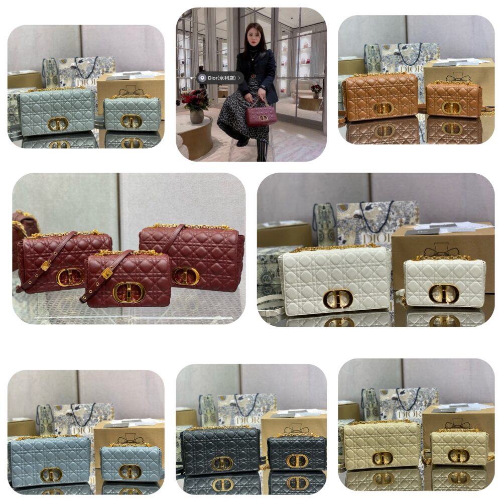 Túi D• ior Caro ô trám 20cm 25cm 28cm