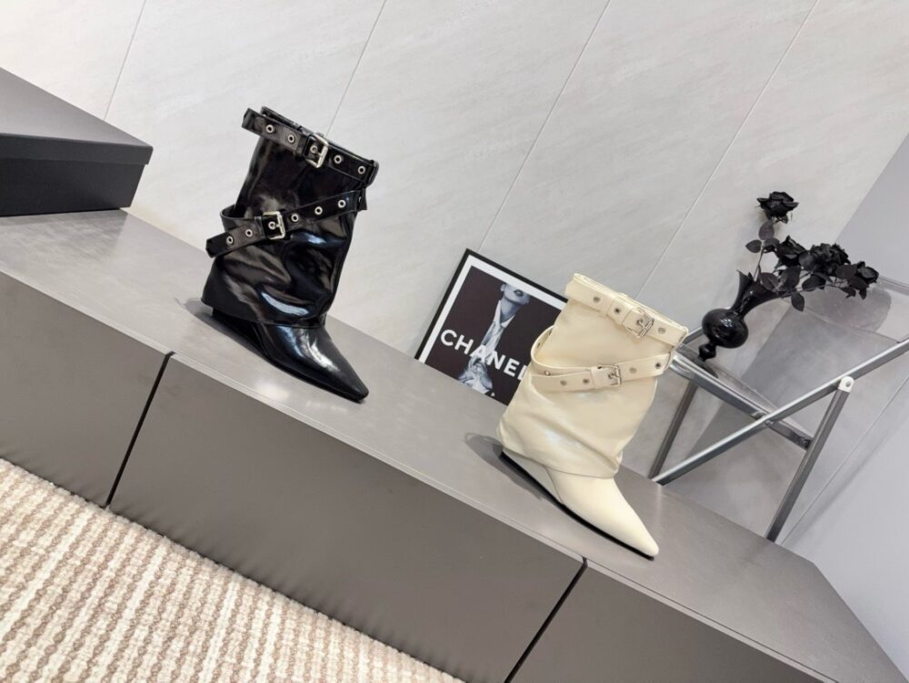 Boots cổ cao C• hanel 10312700 35/41 H5