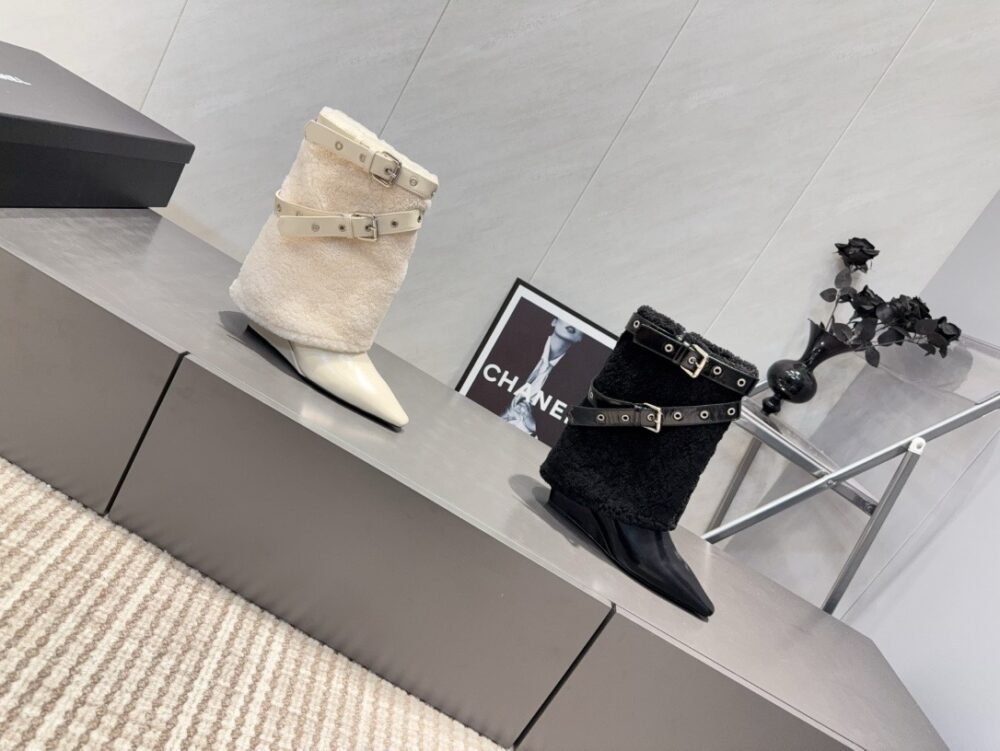 Boots cổ cao C• hanel 10312700 35/41 H5