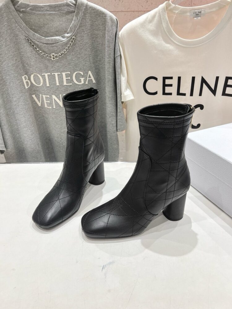 Boots cổ ngắn D• ior 10312440 35/41 H8.5