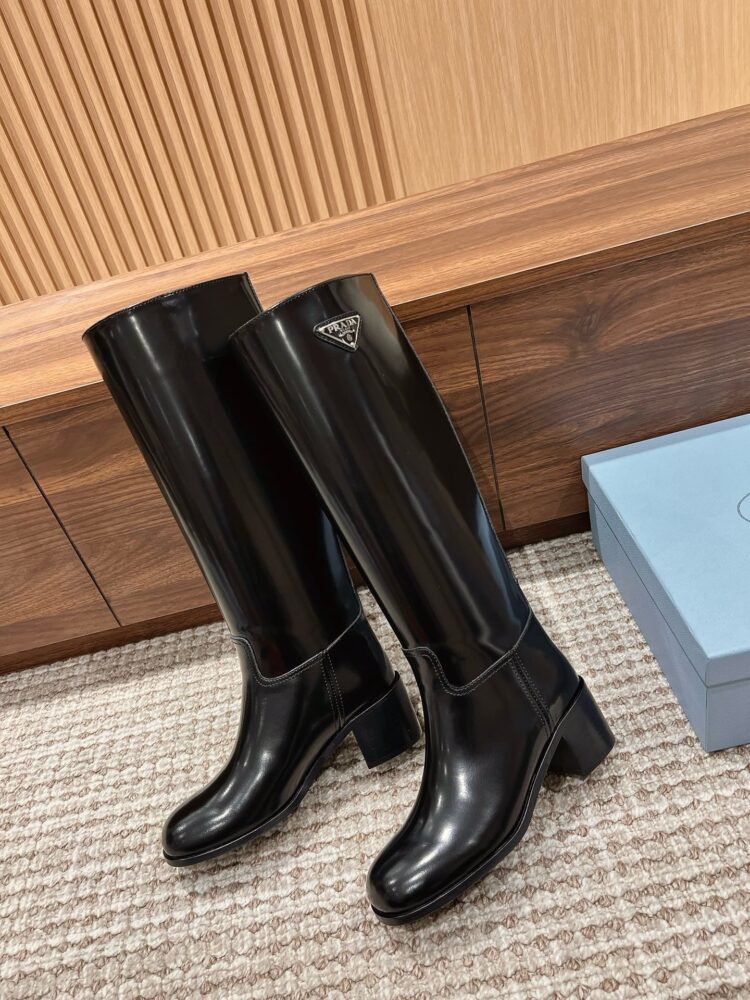 Boots cổ cao P• rada 40203360 35/40