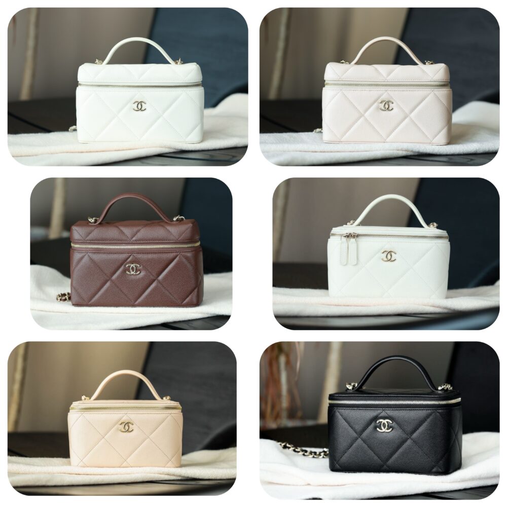 Túi C• hanel 25K Vanity 4933 17x9.5x8cm