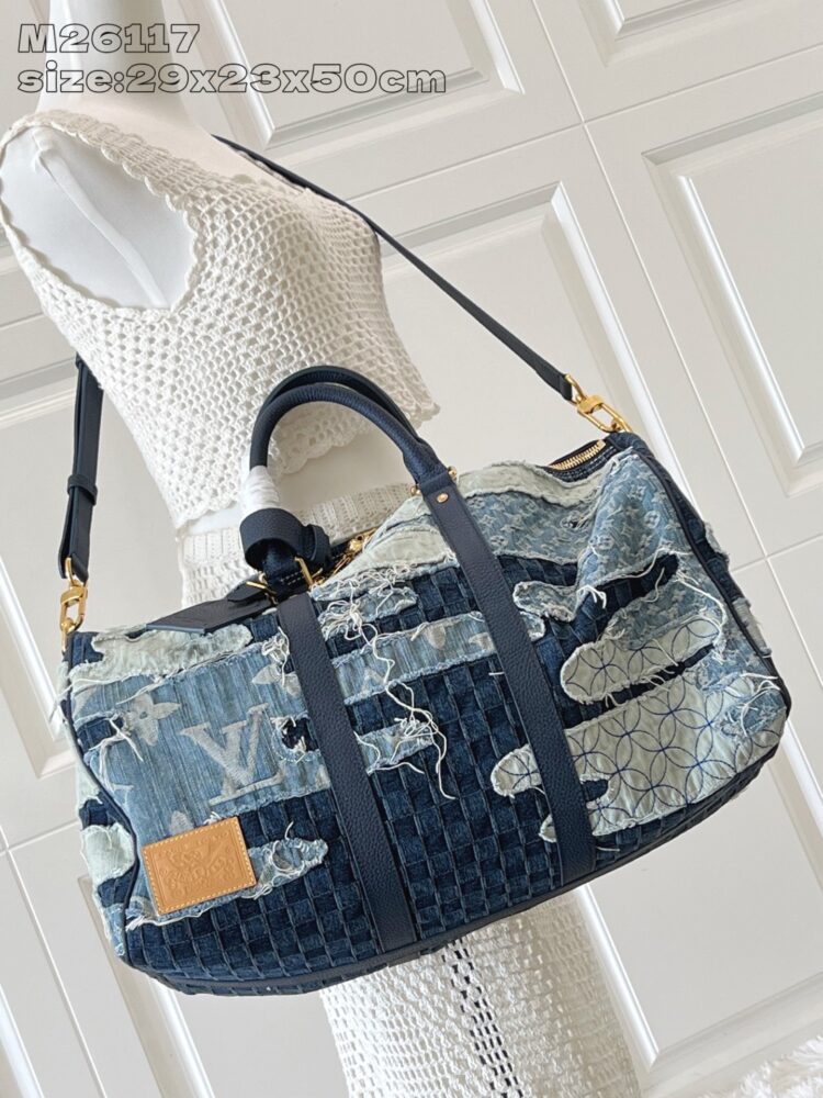 Túi L• V Keepall Bandouliere 50 M26117 50x29x23cm