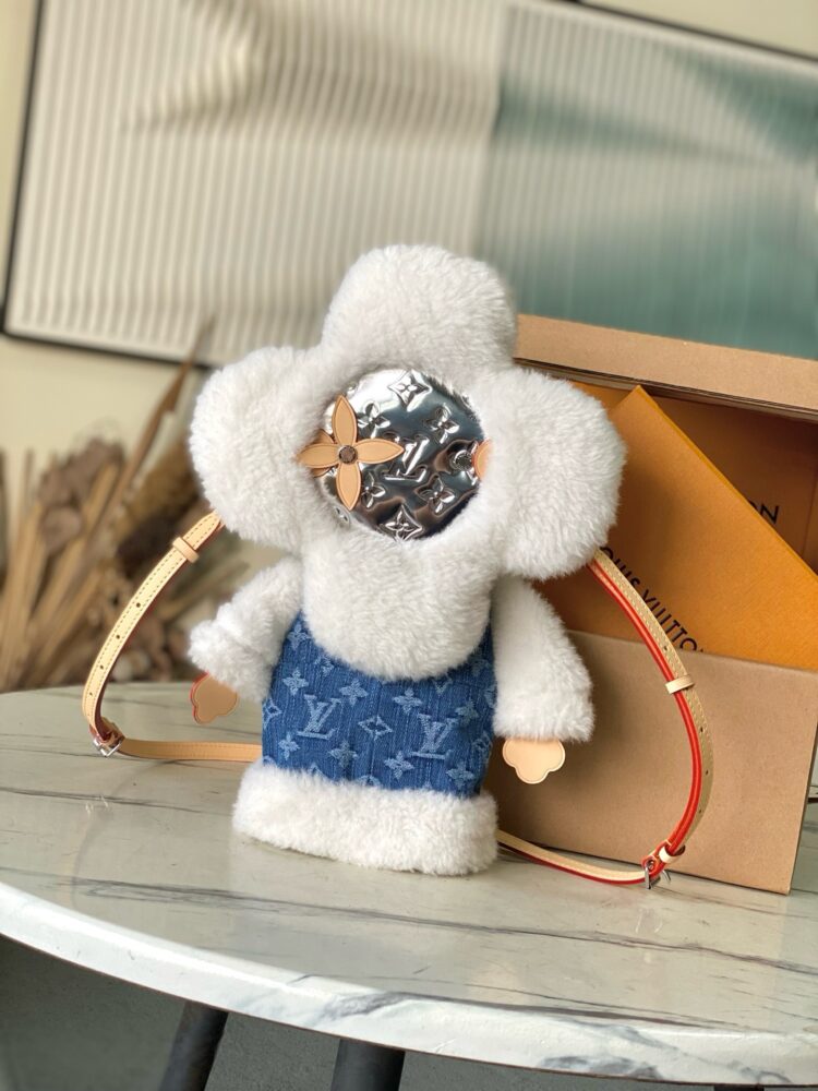 Túi L• V Vivienne Washed Jeans M26786 13x28x7cm