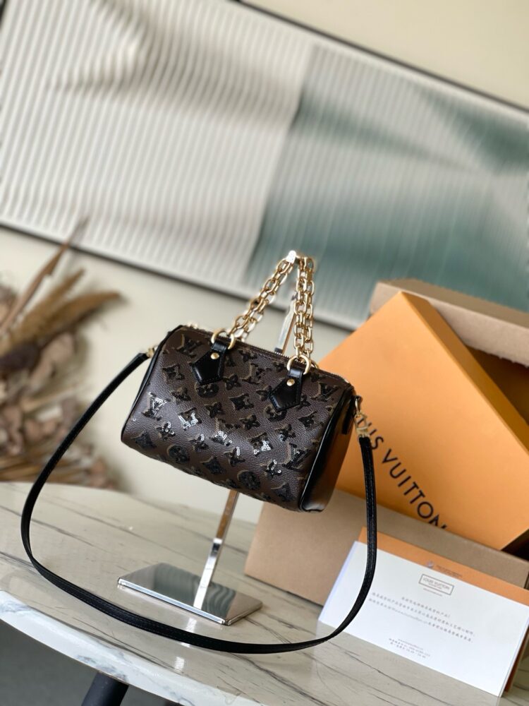 Túi L• V Sequins Speedy Bandouliere M26314 20.5x15x13cm