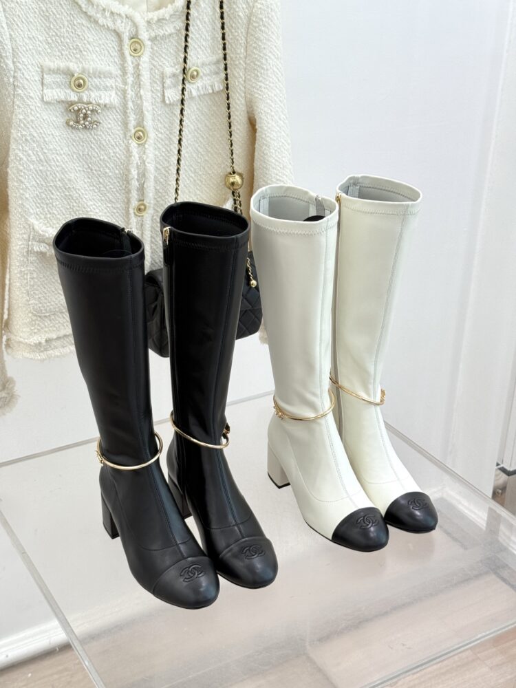 Boots cổ cao C• hanel FA2640 35/41