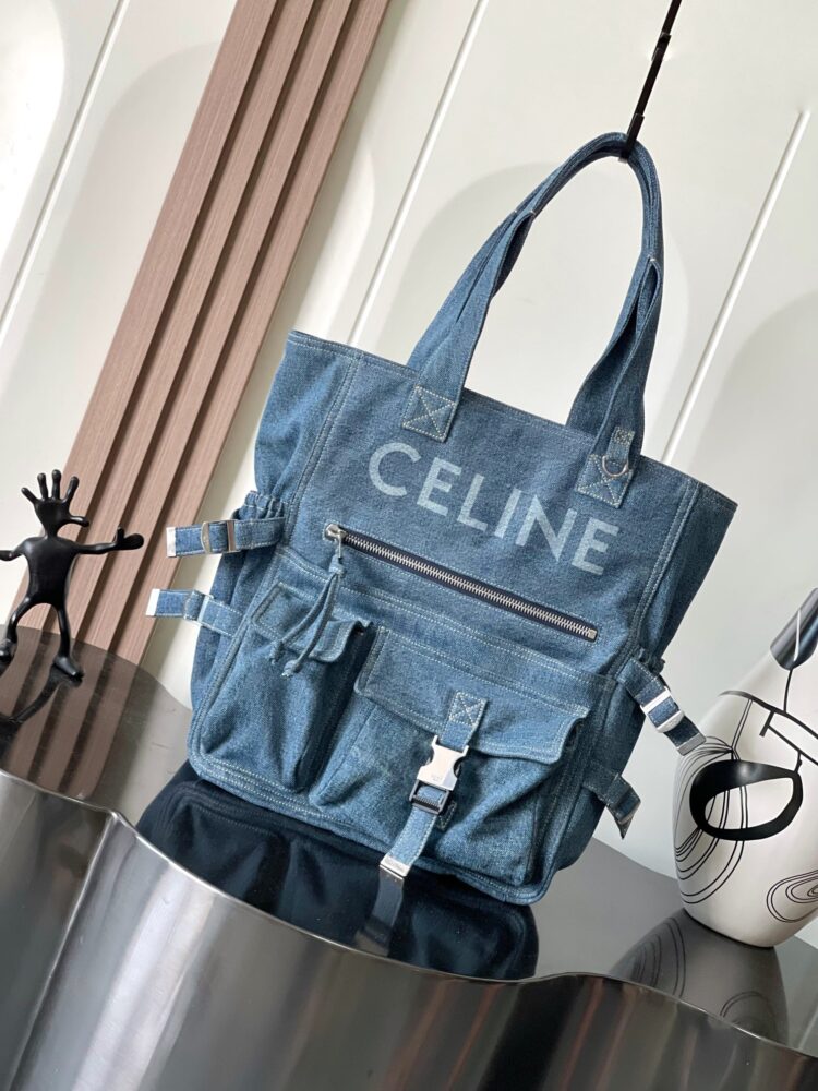 Túi C• eline Tote Denim 42x40x12cm