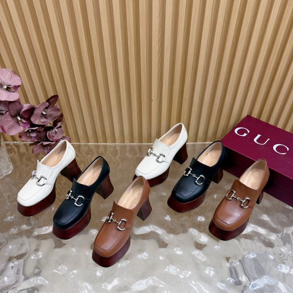 Guốc loafer G• ucci FA2500 35/41 H4/9cm
