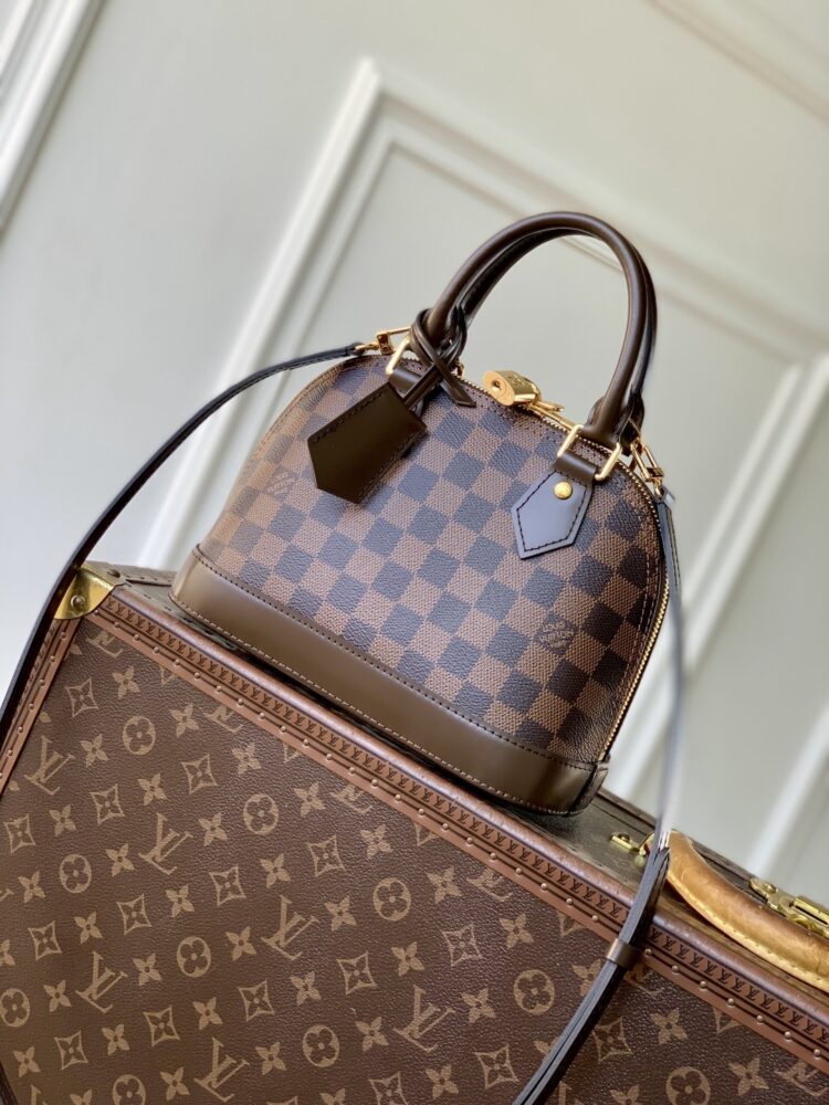 Túi L• V Alma BB Damier Ebene N40606 23.5x17.5x11.5cm