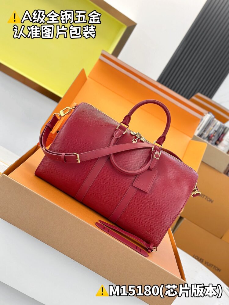 Túi L• V KeepAll Bandouliere Epi M15180 45x27x20cm