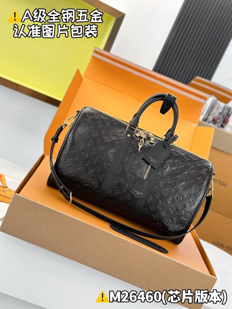 Túi L• V KeepAll Bandouliere Monogram M26460 45x27x20cm