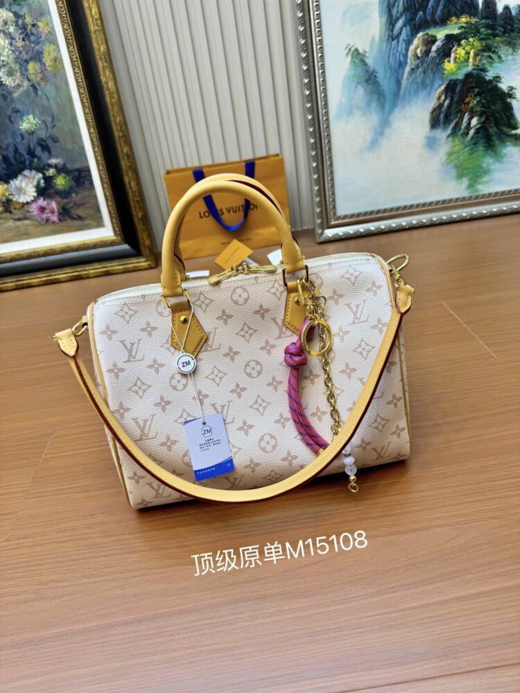 Túi L• V Speedy Soft 30 Lucky Monogram M15108 30x21x17cm