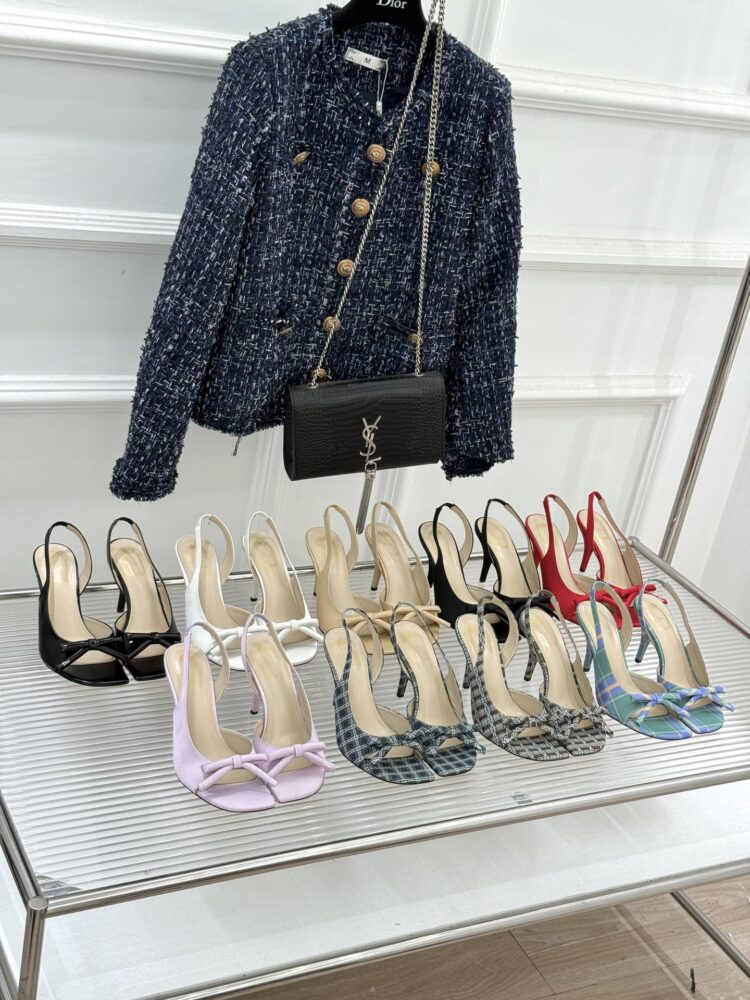 Guốc cao gót D• ior FA2000 34/42 H6.5