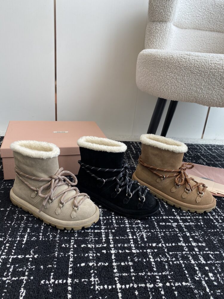 Boots cổ ngắn M• iuMiu 40122240 35/41