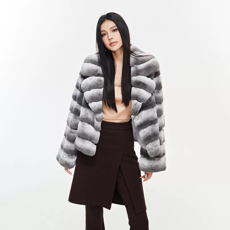 Áo khoác lông thỏ Rex - Ảnh 13