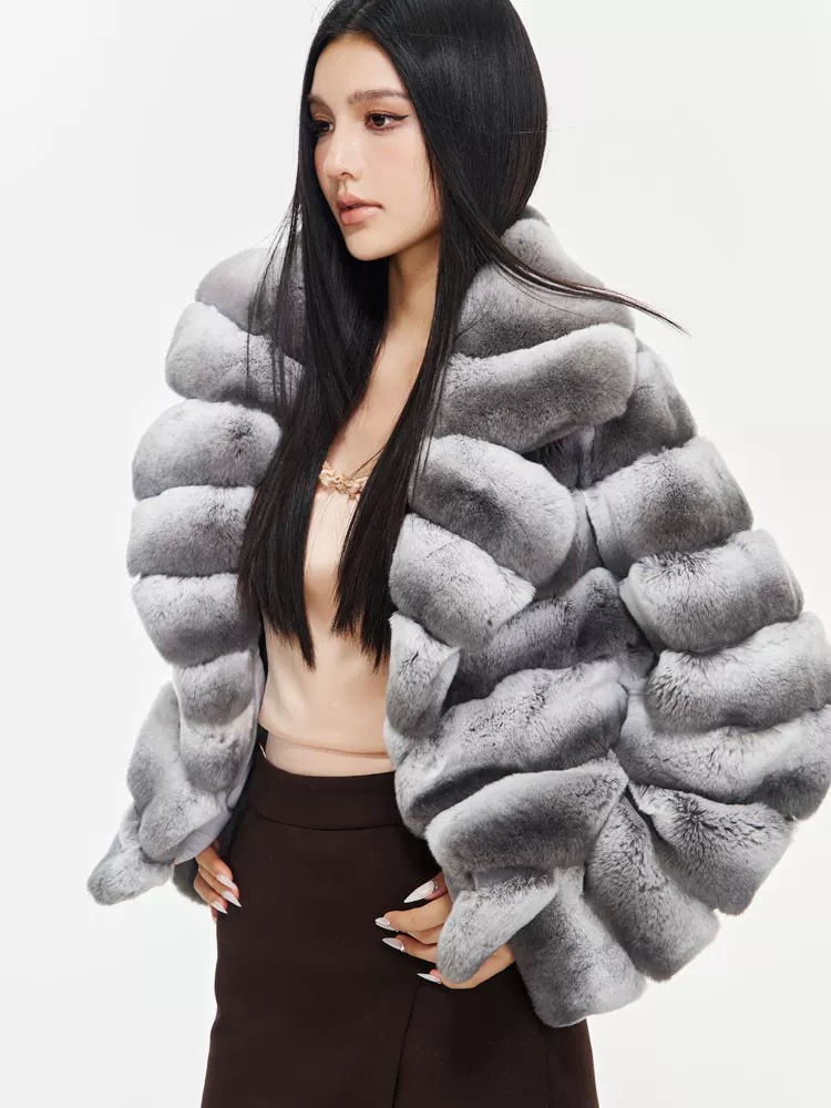 Áo khoác lông thỏ Rex - Ảnh 15