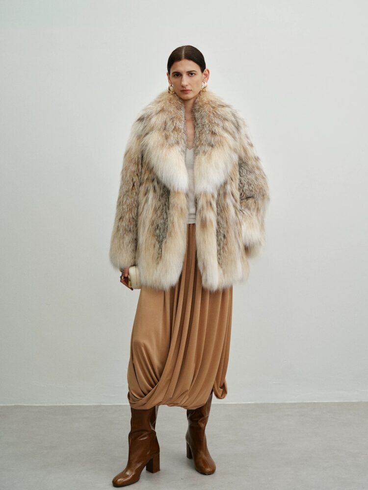 Áo khoác lông Lynx ( l i n h m i ê u ) - Ảnh 3