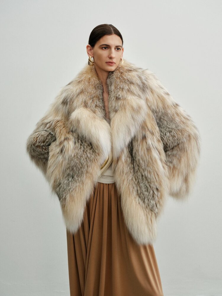 Áo khoác lông Lynx ( l i n h m i ê u ) - Ảnh 4