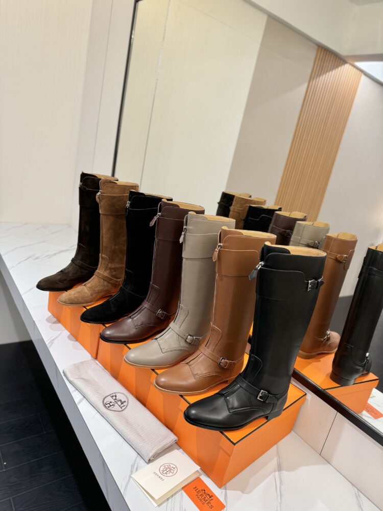 Boots cao cổ H• ermes FA3680 34/42