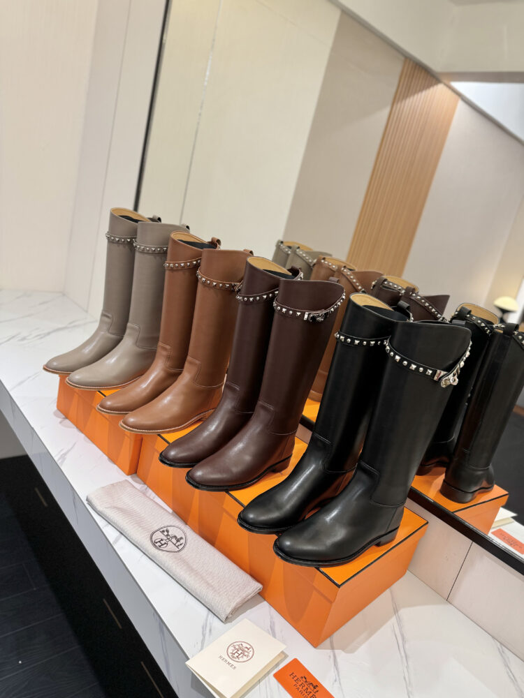 Boots cao cổ H• ermes FA3640 34/42